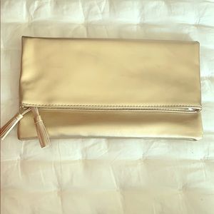 Brand new Gold clutch